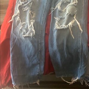 Tommy Hilfiger Distressed Denim Blue Jeans